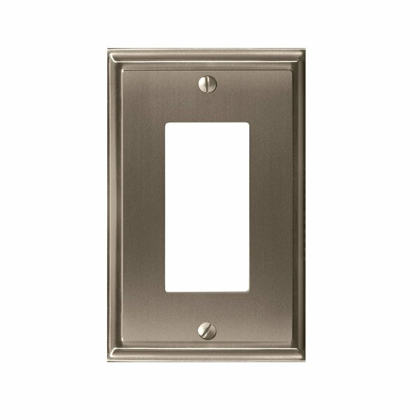 Amerock Mulholland 1 Rocker Satin Nickel Wall Plate 1906962